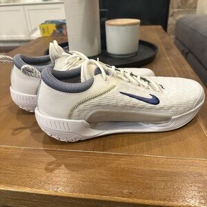 Nike Air Zoom Court NXT HC Tennis White Mystic Navy Ashen Slate Fog 1 DH0219 111